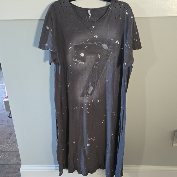 Magnolia Pearl Dresses & Skirts - RARE Magnolia Pearl 7 Gray Distressed Women's Dress osfa